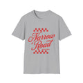 Narrow Road T-Shirt — Vintage Script Christian Faith Tee