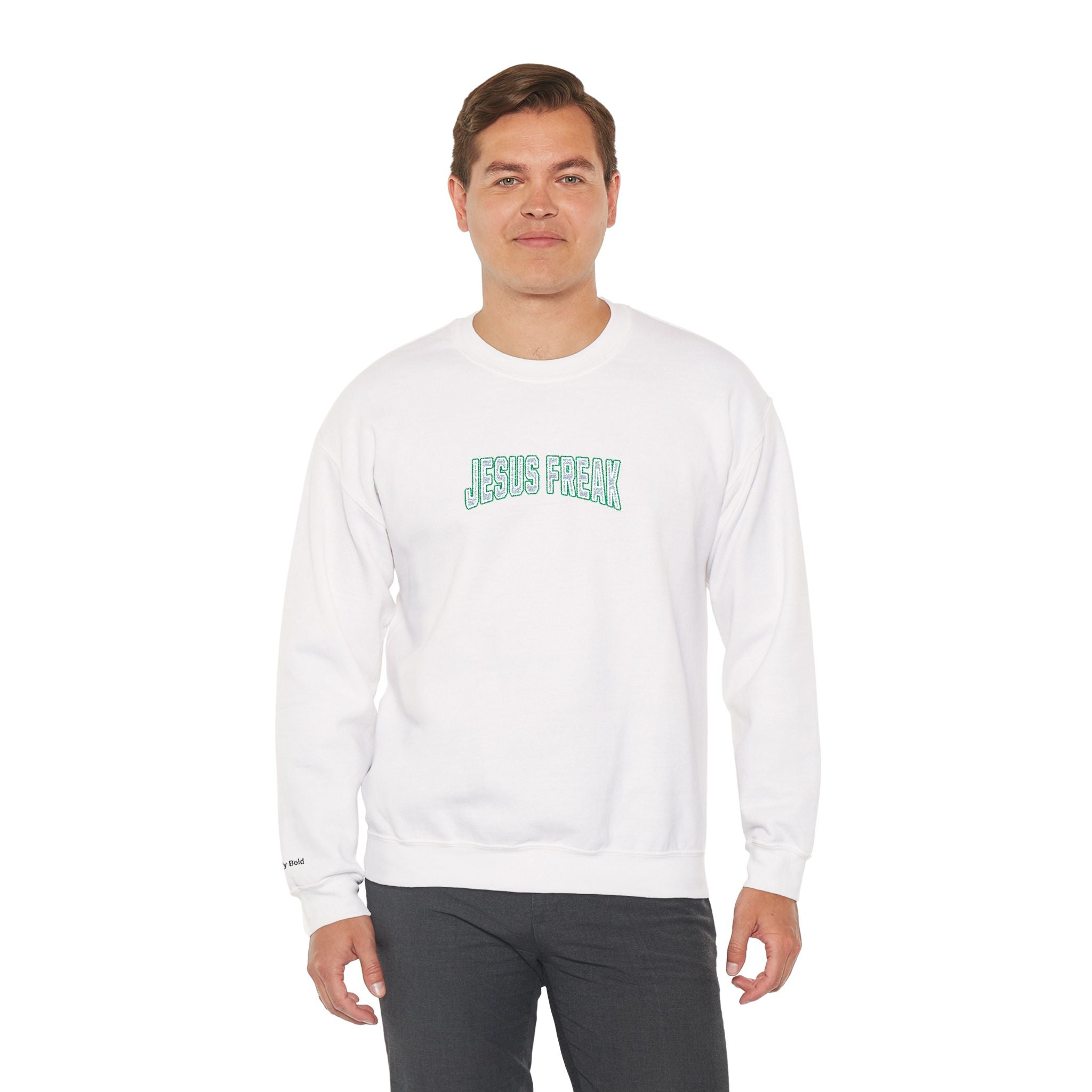 'Jesus Freak' Mint Crewneck