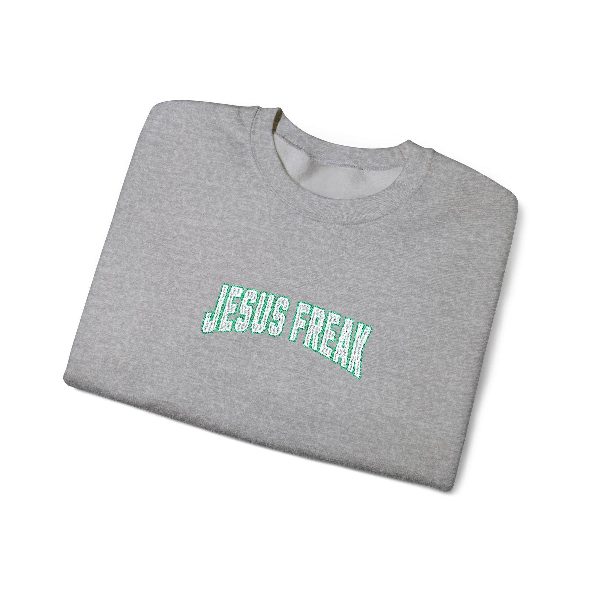 'Jesus Freak' Mint Crewneck