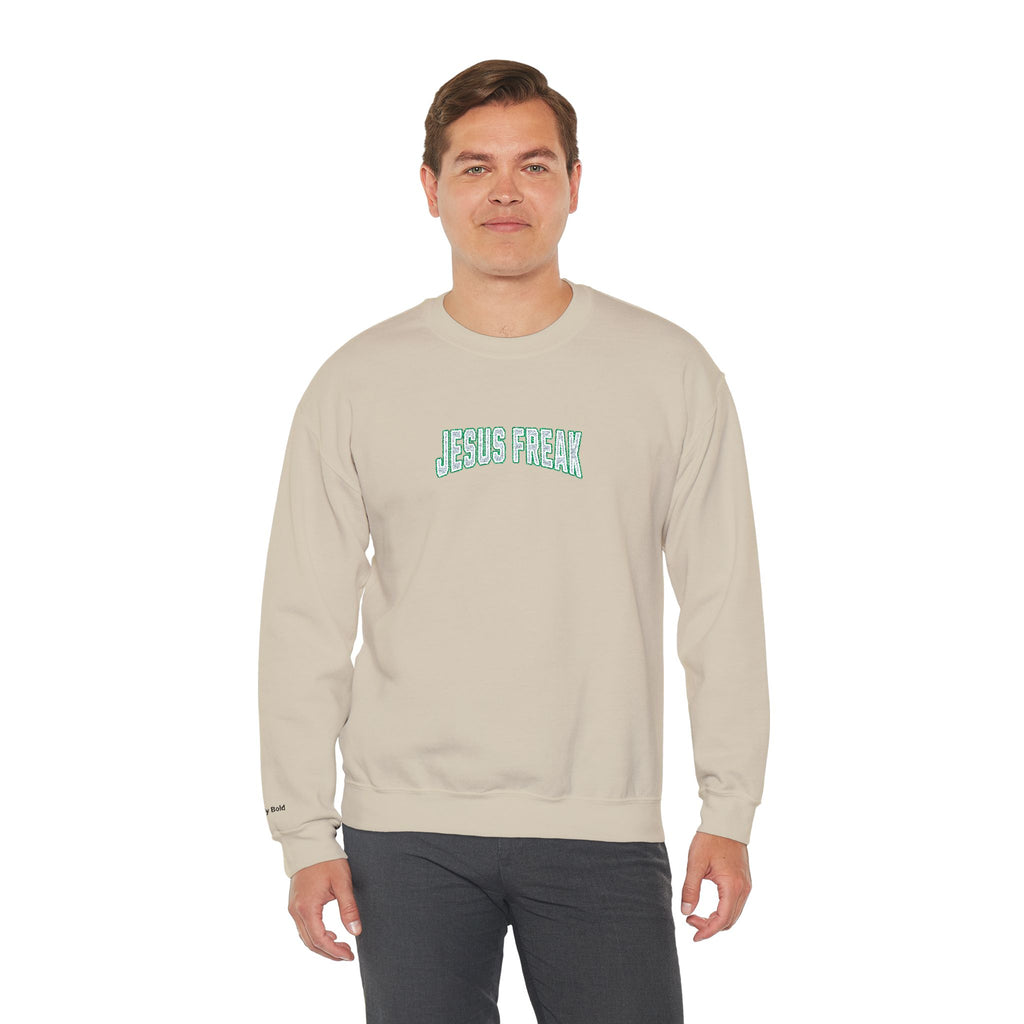 'Jesus Freak' Mint Crewneck