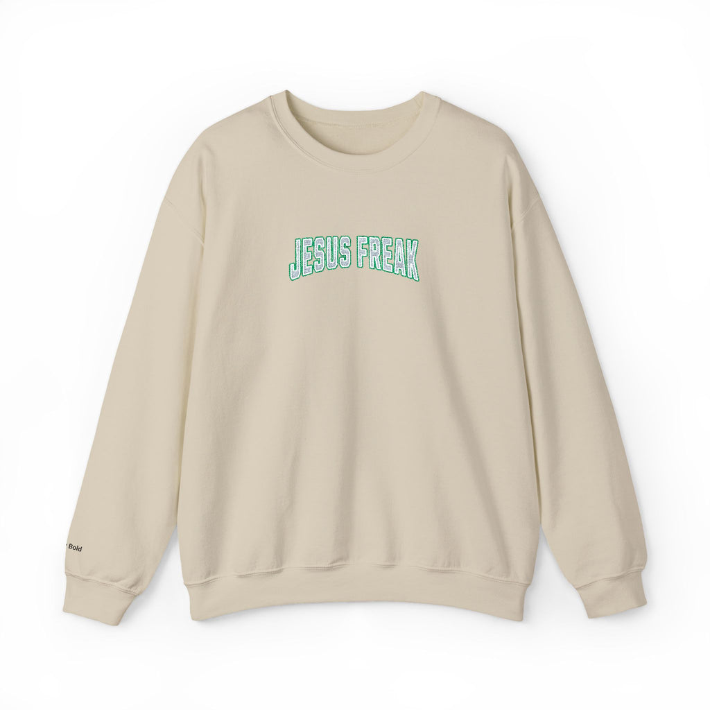 'Jesus Freak' Mint Crewneck