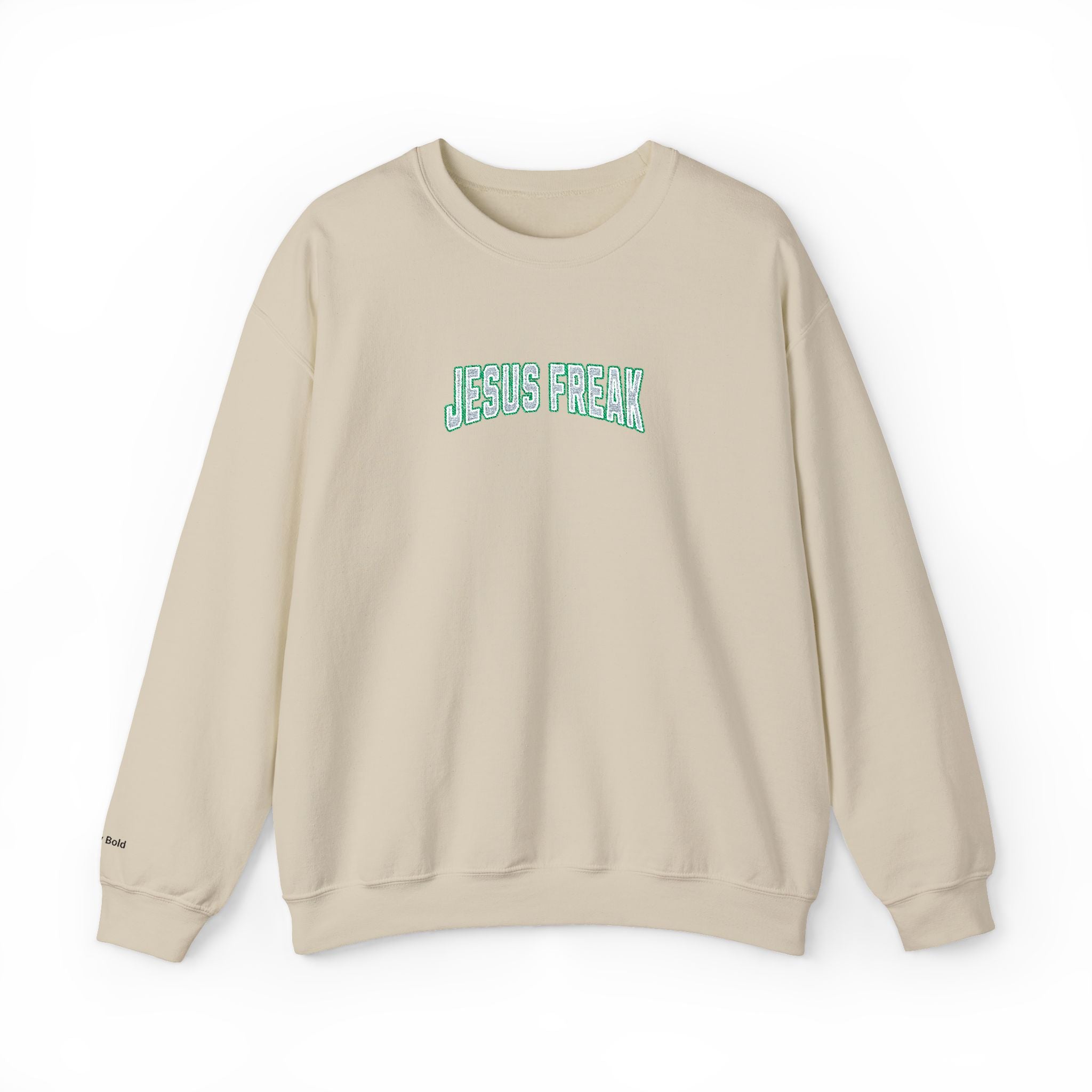 'Jesus Freak' Mint Crewneck
