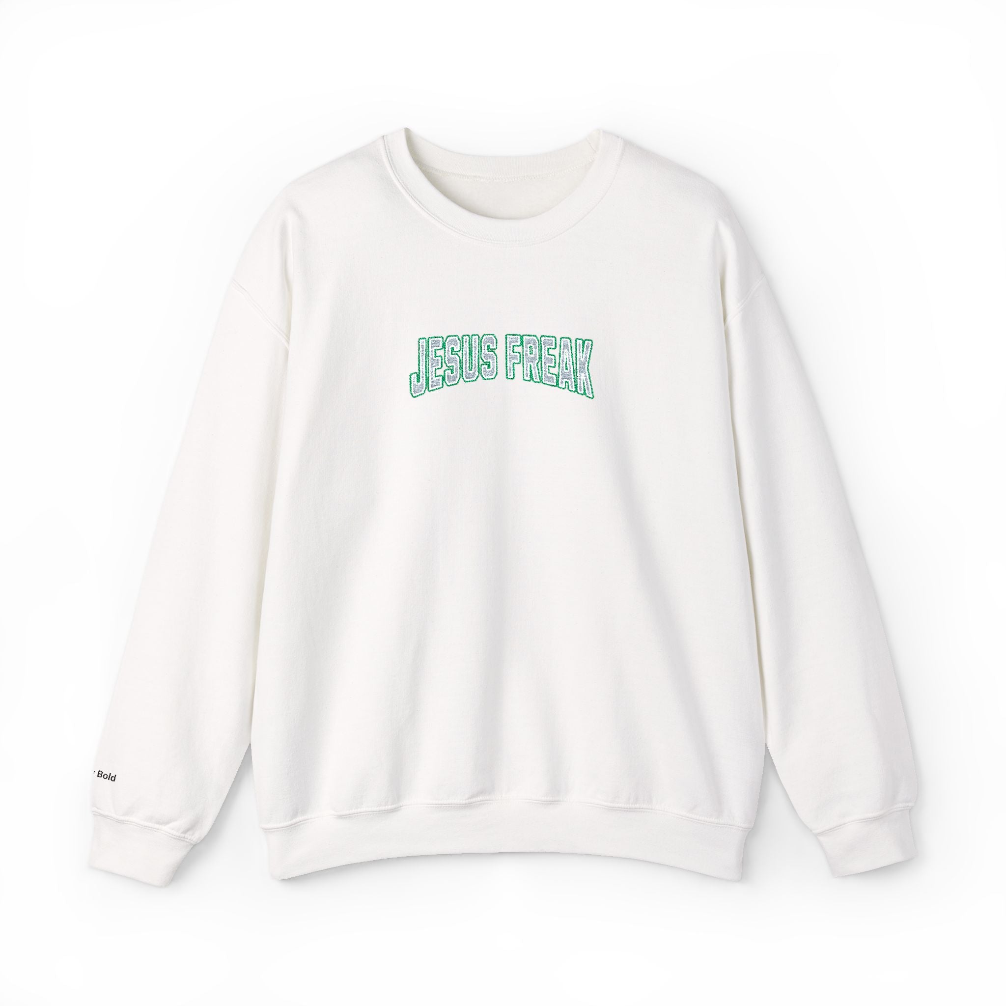 'Jesus Freak' Mint Crewneck