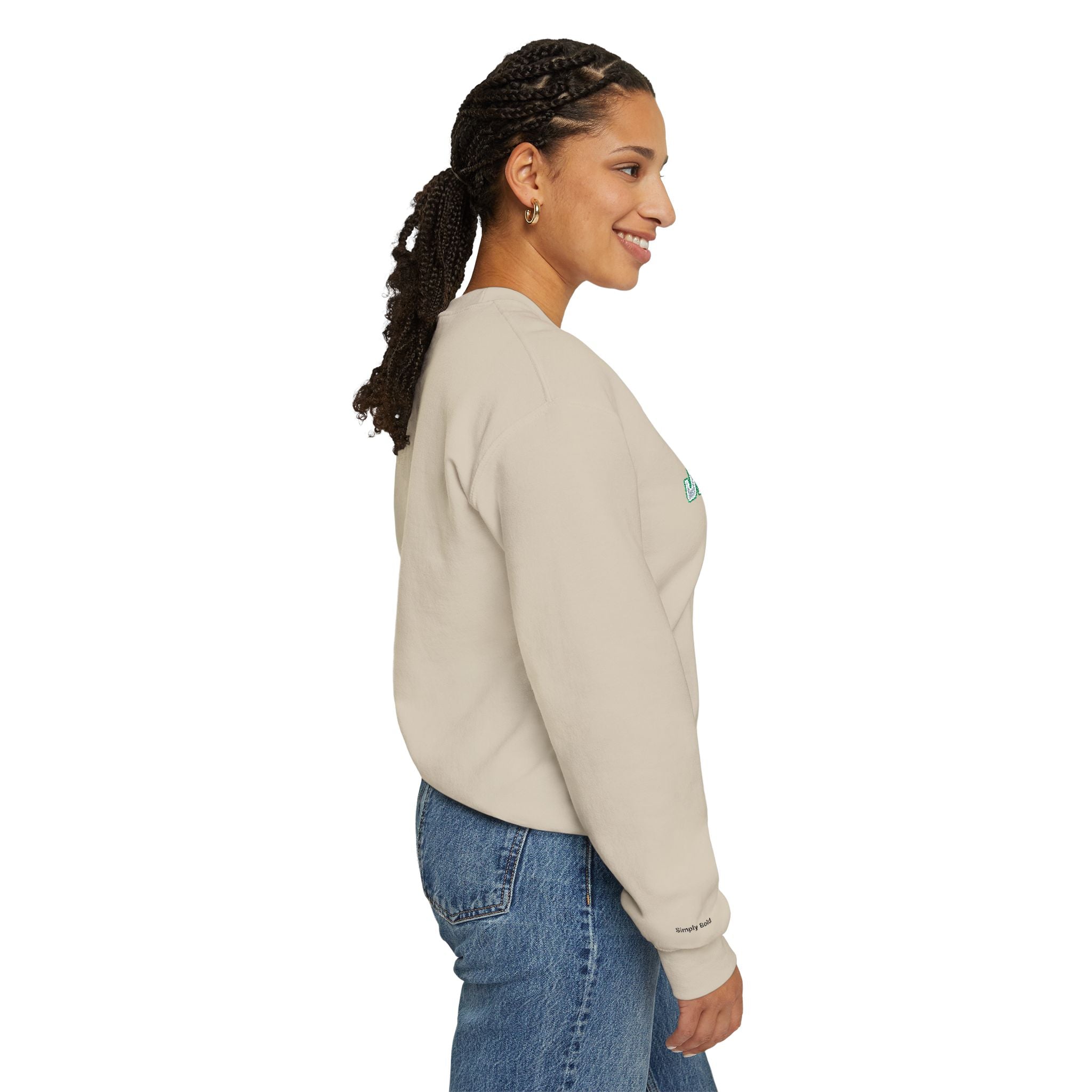 'Jesus Freak' Mint Crewneck